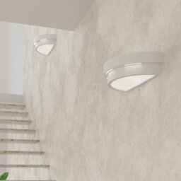 Luminosa Lighting Luminosa 1 Light Ceramic Flush Wall Light White, E27 - thumbnail 9