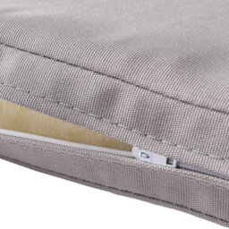 Thehotsale Outdoor Square Seat Cushion Light Grey 45 X 45Cm - thumbnail 5