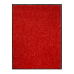 Floordirekt Use&wash Velour Dirt Trapper Entrance Mat Absorbent Non Slip Back Home Business Hallway Red 40 X 60 Cm - thumbnail 2