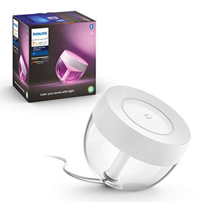 Philips Hue Iris Table Lamp - Durable Led Lighting - White And Coloured Light - - Dimmable Mood - Connect To Bluetooth Or Bridge