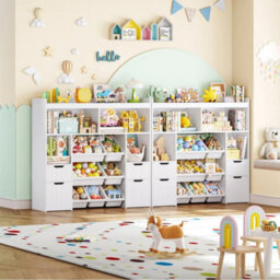 Bookcase Storage Unit With 2 Removable B - thumbnail 6