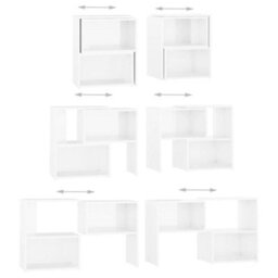 Berkfield Tv Cabinet High Gloss White 104X30X52 Cm Engineered Wood - thumbnail 6
