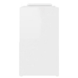 Berkfield Tv Cabinet High Gloss White 104X30X52 Cm Engineered Wood - thumbnail 4