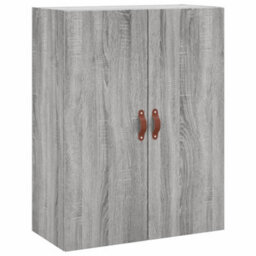 Berkfield Highboard Grey Sonoma 69.5X34X180 Cm Engineered Wood - thumbnail 5