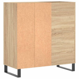 Walplus Record Cabinet Sonoma Oak 84.5X38X89 Cm Engineered Wood - thumbnail 6