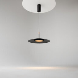 Luminosa Lighting Luminosa El Modern Dome Pendant Ceiling Light Black 3000K 500Lm - thumbnail 2
