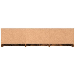Berkfield Tv Cabinet Smoked Oak 140X40X35.5 Cm Engineered Wood - thumbnail 5
