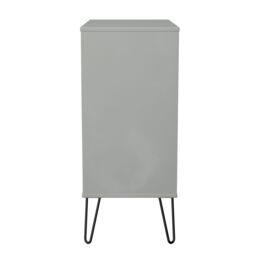 Anzio Matt Dusk Grey No Effect 4 Drawer Chest (H)907mm (W)765mm (D)395mm - thumbnail 6