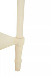 Premier Housewares Interiors By Premier Heritage Antique White Console Table - thumbnail 4