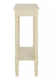 Premier Housewares Interiors By Premier Heritage Antique White Console Table - thumbnail 3