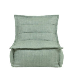 icon Dolce Large Beanbag Outdoor Woven Sage Green - thumbnail 4