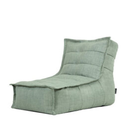 icon Dolce Large Beanbag Outdoor Woven Sage Green - thumbnail 3