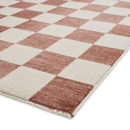 Plum Geometric 10mm Thick Rug, Stain-Resistant Anti-Shed Modern Rug For Bedroom, Living, & Dining Room-60Cm X 230Cm (Runner) - thumbnail 4