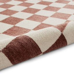 Plum Geometric 10mm Thick Rug, Stain-Resistant Anti-Shed Modern Rug For Bedroom, Living, & Dining Room-60Cm X 230Cm (Runner) - thumbnail 8
