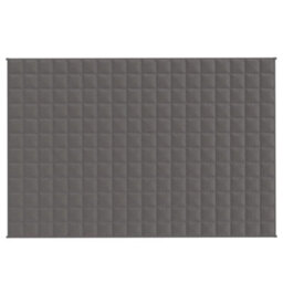 Vidaxl Weighted Blanket Grey 122X183 Cm 9 Kg Fabric Weighted Blankets - thumbnail 3