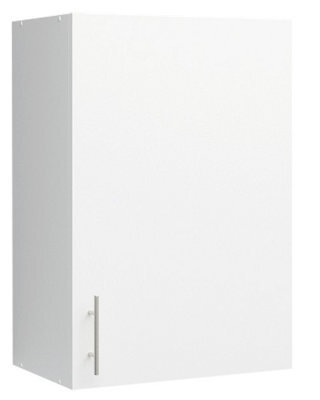 Jd Greta Kitchen Wall Unit 500mm Storage Cabinet With Doors And Shelf 50Cm - White Matt - image 1