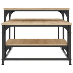 Berkfield Durable Coffee Table Sonoma Oak 102X60X45 Cm Engineered Wood - thumbnail 5