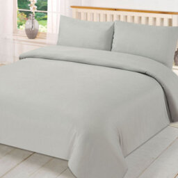 Ohs Plain Duvet Cover Pillowcase Bedding Set - thumbnail 5