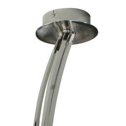 Luminosa Lighting Luminosa Pietra Pendant 3 Arm 6 Light G9, Polished Chrome - thumbnail 4