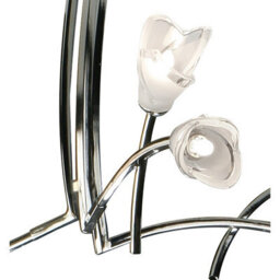 Luminosa Lighting Luminosa Pietra Pendant 3 Arm 6 Light G9, Polished Chrome - thumbnail 5