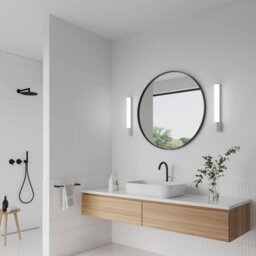 Nordlux Malaika Aluminium Wall Light On-Fixture Switch White,mains Led