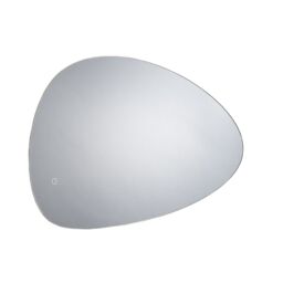 Sensio Mistral Curved Wall-Mounted Bathroom Illuminated Contemporary Colour-Changing Mirror (H)80Cm (W)55Cm - thumbnail 3