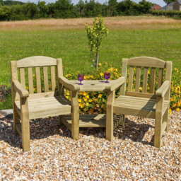 Emily Garden Love Seat Companion Seat By Zest Outdoor Living - thumbnail 3
