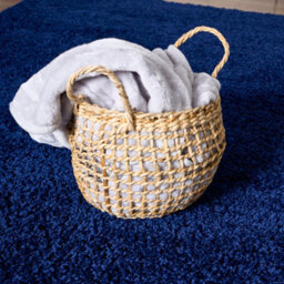 "Bravich Navy Thick Shaggy Rug - California - 200X290Cm (6'8""x9'7"")" - thumbnail 7