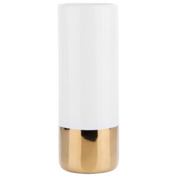Beliani Flower Vase Gelida Stoneware 36 Cm White - thumbnail 1
