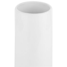 Beliani Flower Vase Gelida Stoneware 36 Cm White - thumbnail 6