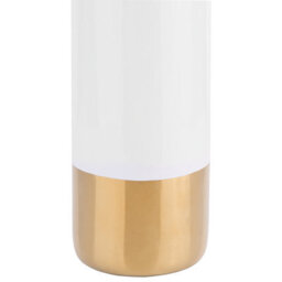 Beliani Flower Vase Gelida Stoneware 36 Cm White - thumbnail 7