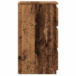 Berkfield Bedside Cabinet Old Wood 40X35X62.5 Cm Engineered Wood - thumbnail 6