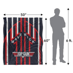 Top Gun Maverick Silky Supersoft Blanket Multicoloured (152Cm X 127Cm) - thumbnail 5