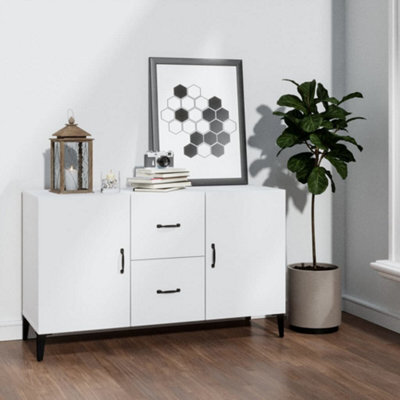Berkfield Sideboard White 100X36X60 Cm Engineered Wood - image 1