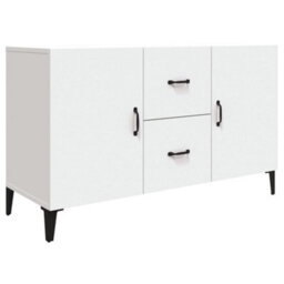 Berkfield Sideboard White 100X36X60 Cm Engineered Wood - thumbnail 2