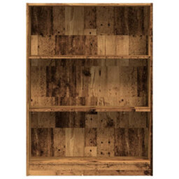 Berkfield Bookcase Old Wood 80X24X109 Cm Engineered Wood - thumbnail 4