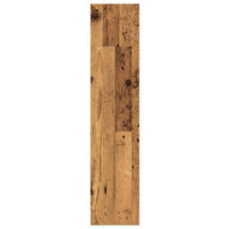 Berkfield Bookcase Old Wood 80X24X109 Cm Engineered Wood - thumbnail 5