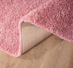 "Bravich Rose Pink Thick Shaggy Rug - California -  60X110Cm (2'x3'7"")" - thumbnail 6