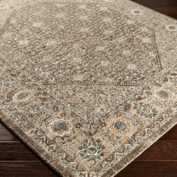 Livabliss Arda-Vintage Taupe Brown Grey Traditional Boho Fringe Living Dining Bedroom Rug 200 X 290 Cm Easy Care, Non Shedding - thumbnail 6