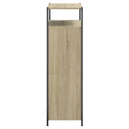 Berkfield Shoe Cabinet Sonoma Oak 75X34X112 Cm Engineered Wood - thumbnail 6