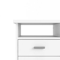 Wyld Haus Billabong White 4-Drawer Wooden Office Desk - thumbnail 6