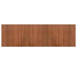 Berkfield Rug Rectangular Brown 60X200 Cm Bamboo - thumbnail 2