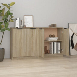 Vidaxl Sideboards 2 Pcs Sonoma Oak 60X30X70 Cm Engineered Wood - thumbnail 1