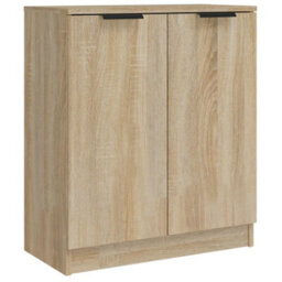 Vidaxl Sideboards 2 Pcs Sonoma Oak 60X30X70 Cm Engineered Wood - thumbnail 3