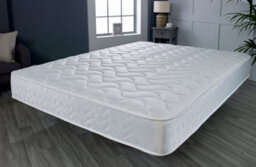 Starlight Beds White Memory Foam Hybrid Sprung Mattress Small Single - thumbnail 2