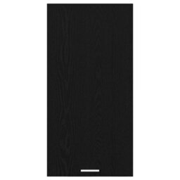 Walplus Hanging Cabinet Riga Black Oak And White 50 X 31 X 100 Cm - thumbnail 6