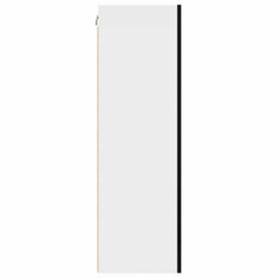 Walplus Hanging Cabinet Riga Black Oak And White 50 X 31 X 100 Cm - thumbnail 7