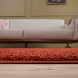 The Rugs Terra Soft Plain Design Fluffy Shaggy Rugs And Runners High Pile Living Room Kitchen Hallway 380 - thumbnail 6