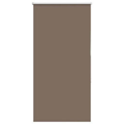 Berkfield Roller Blind Blackout Coffee 80X150 Cm Fabric Width 75.7 Cm Polyester - thumbnail 2