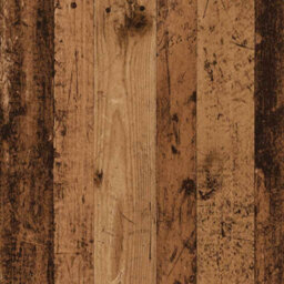Berkfield Record Cabinet Old Wood 100X38X48 Cm Engineered Wood - thumbnail 8